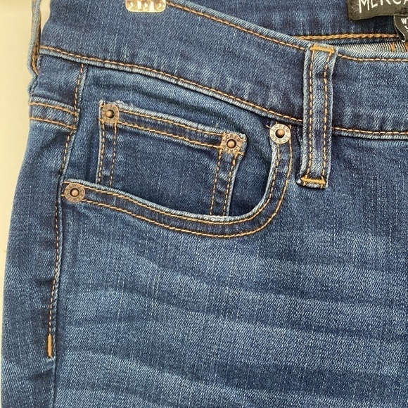 J. Crew Mercantile Cotton Blend Blue Jeans Size W27 L26 - Picture 4 of 14